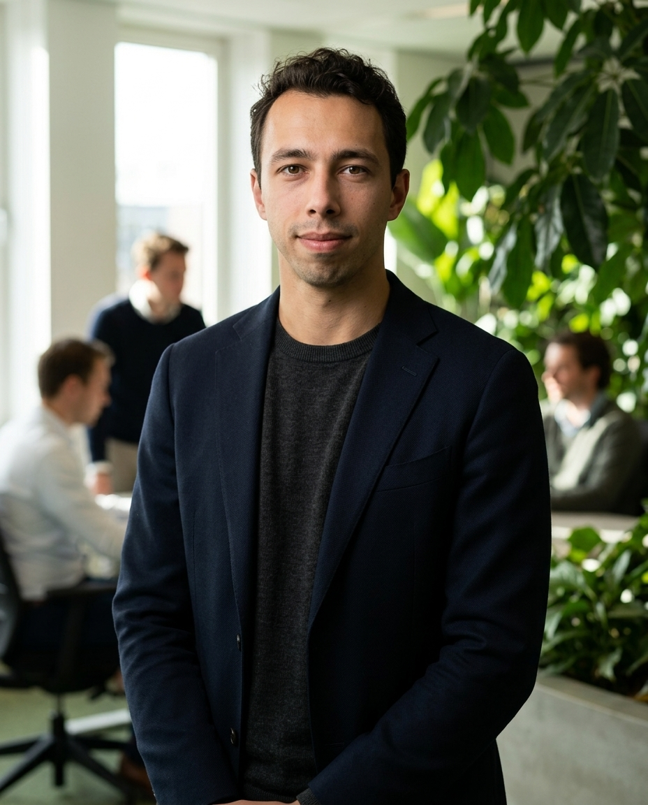 Portret van Bram Sikkens, fullstack developer en kayak-atleet